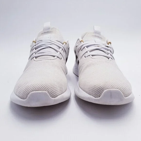 adidas Puremotion Running Shoe Sneaker White‎ Champagne Metalli 2021 Women's 10 - Picture 2 of 11